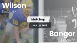 Matchup: Wilson  vs. Bangor  2017