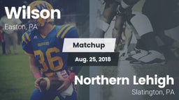 Matchup: Wilson  vs. Northern Lehigh  2018