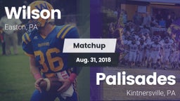 Matchup: Wilson  vs. Palisades  2018