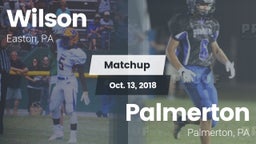 Matchup: Wilson  vs. Palmerton  2018