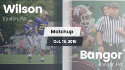 Matchup: Wilson  vs. Bangor  2018