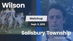 Matchup: Wilson  vs. Salisbury Township  2019