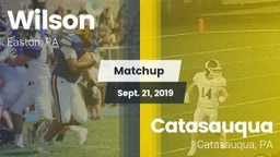 Matchup: Wilson  vs. Catasauqua  2019