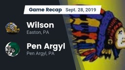 Recap: Wilson  vs. Pen Argyl  2019