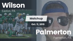 Matchup: Wilson  vs. Palmerton  2019