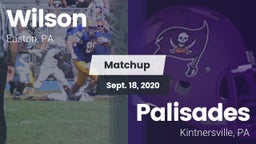 Matchup: Wilson  vs. Palisades  2020