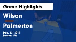 Wilson  vs Palmerton  Game Highlights - Dec. 12, 2017