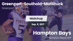 Matchup: Greenport-Southold-M vs. Hampton Bays  2017