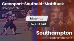 Matchup: Greenport-Southold-M vs. Southampton  2017
