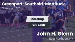 Matchup: Greenport-Southold-M vs. John H. Glenn  2018