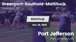 Matchup: Greenport-Southold-M vs. Port Jefferson  2018