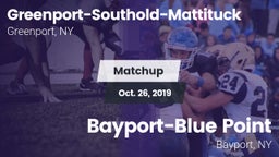 Matchup: Greenport-Southold-M vs. Bayport-Blue Point  2019