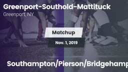 Matchup: Greenport-Southold-M vs. Southampton/Pierson/Bridgehampton 2019