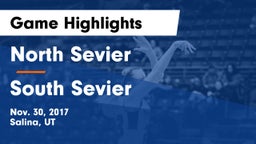 North Sevier  vs South Sevier Game Highlights - Nov. 30, 2017