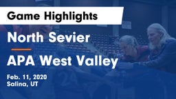 North Sevier  vs APA West Valley Game Highlights - Feb. 11, 2020