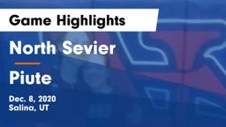 North Sevier  vs Piute  Game Highlights - Dec. 8, 2020