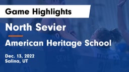 North Sevier  vs American Heritage School Game Highlights - Dec. 13, 2022