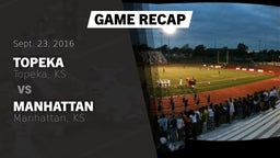 Recap: Topeka  vs. Manhattan  2016