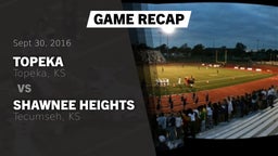 Recap: Topeka  vs. Shawnee Heights  2016