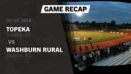 Recap: Topeka  vs. Washburn Rural  2016