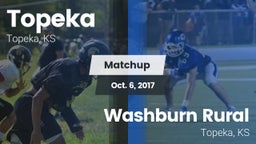 Matchup: Topeka  vs. Washburn Rural  2017