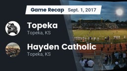 Recap: Topeka  vs. Hayden Catholic  2017