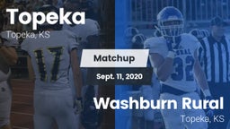Matchup: Topeka  vs. Washburn Rural  2020