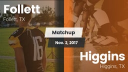 Matchup: Follett  vs. Higgins  2017