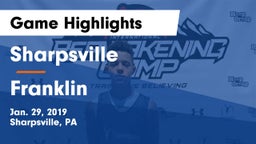 Sharpsville  vs Franklin  Game Highlights - Jan. 29, 2019