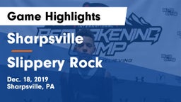 Sharpsville  vs Slippery Rock  Game Highlights - Dec. 18, 2019