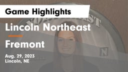 Lincoln Northeast  vs Fremont  Game Highlights - Aug. 29, 2023