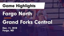 Fargo North  vs Grand Forks Central  Game Highlights - Dec. 11, 2018