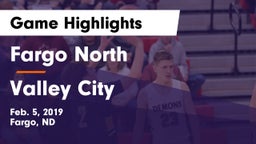 Fargo North  vs Valley City  Game Highlights - Feb. 5, 2019