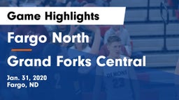 Fargo North  vs Grand Forks Central  Game Highlights - Jan. 31, 2020