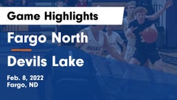 Fargo North  vs Devils Lake  Game Highlights - Feb. 8, 2022
