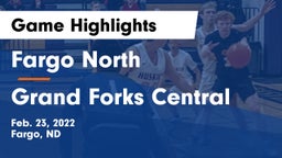 Fargo North  vs Grand Forks Central  Game Highlights - Feb. 23, 2022