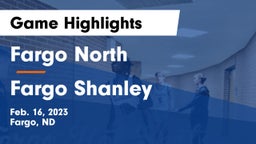 Fargo North  vs Fargo Shanley  Game Highlights - Feb. 16, 2023