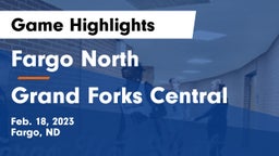 Fargo North  vs Grand Forks Central  Game Highlights - Feb. 18, 2023