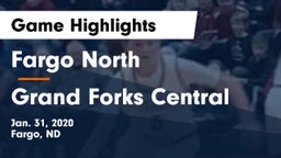 Fargo North  vs Grand Forks Central  Game Highlights - Jan. 31, 2020