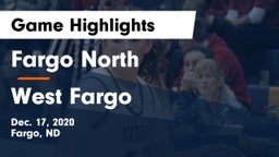 Fargo North  vs West Fargo  Game Highlights - Dec. 17, 2020