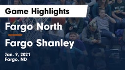 Fargo North  vs Fargo Shanley  Game Highlights - Jan. 9, 2021