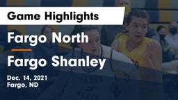 Fargo North  vs Fargo Shanley  Game Highlights - Dec. 14, 2021