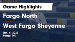 Fargo North  vs West Fargo Sheyenne  Game Highlights - Jan. 6, 2022