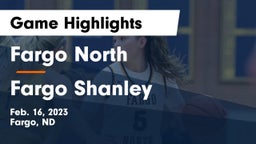 Fargo North  vs Fargo Shanley  Game Highlights - Feb. 16, 2023
