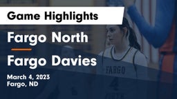 Fargo North  vs Fargo Davies  Game Highlights - March 4, 2023