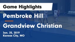 Pembroke Hill  vs Grandview Christian Game Highlights - Jan. 25, 2019