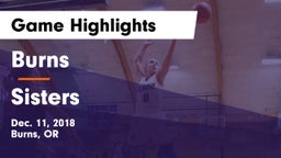 Burns  vs Sisters  Game Highlights - Dec. 11, 2018