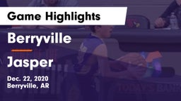 Berryville  vs Jasper  Game Highlights - Dec. 22, 2020