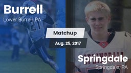 Matchup: Burrell  vs. Springdale  2017