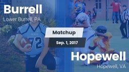 Matchup: Burrell  vs. Hopewell  2017